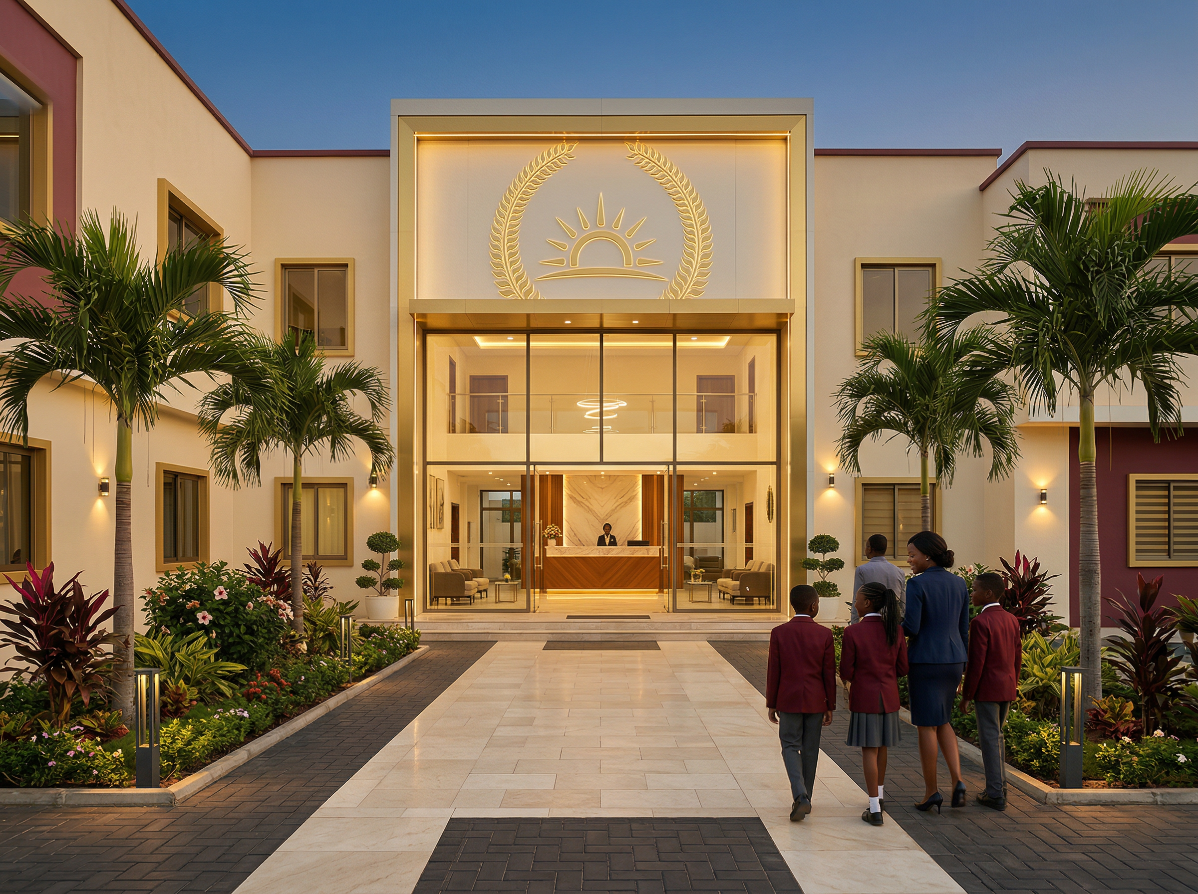 Accueil et architecture du collège